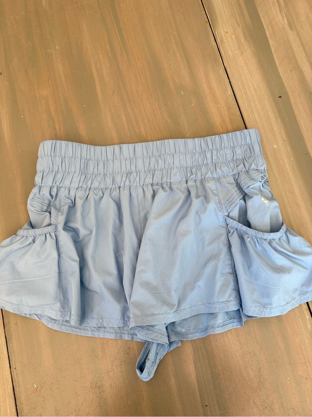 Light Blue Women’s Athletic Skort Shorts - FP movement